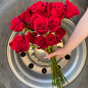 Rose rouge
