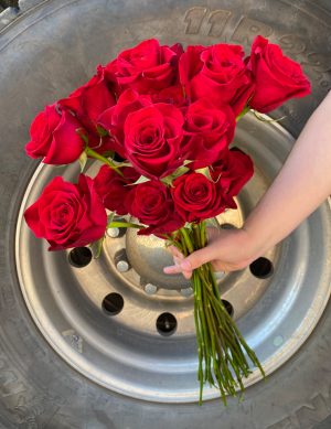 Rose rouge